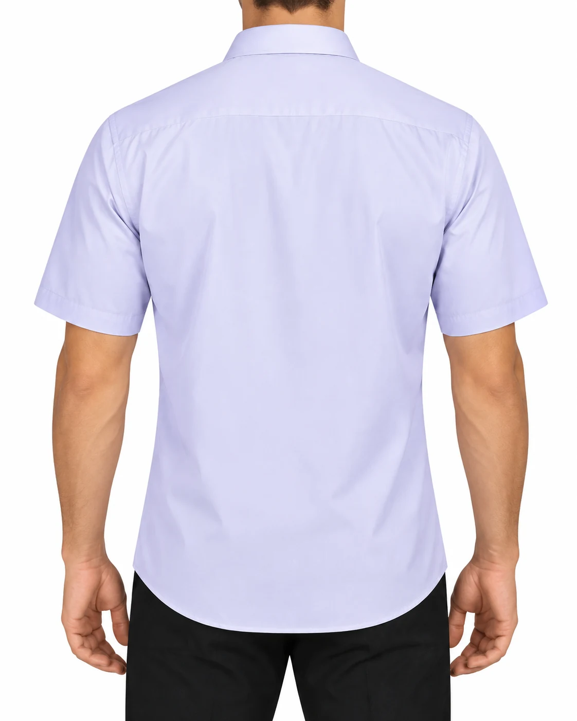 Рубашка хлопковая Regular Fit — фото 5