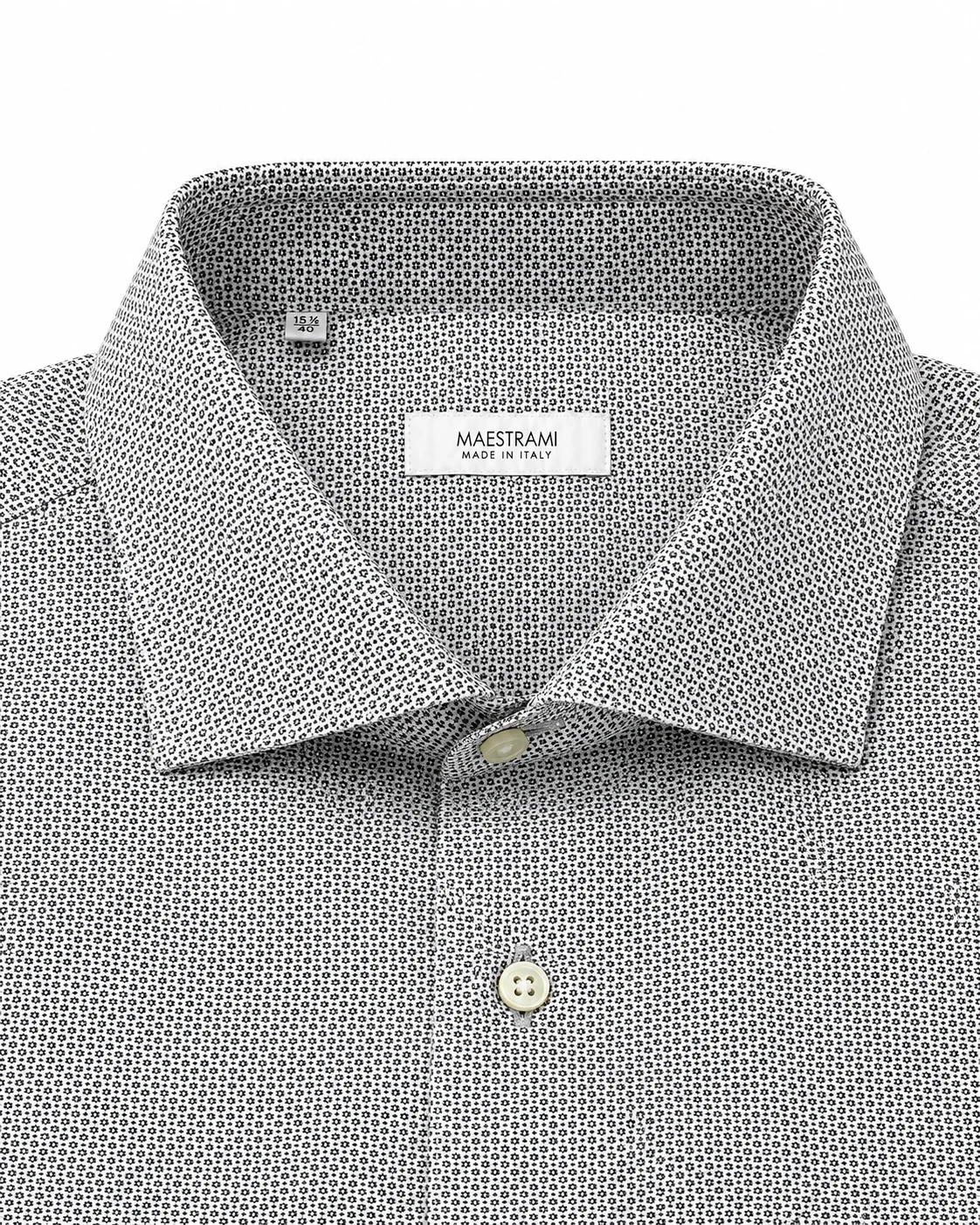 Рубашка хлопковая Slim Fit Maestrami