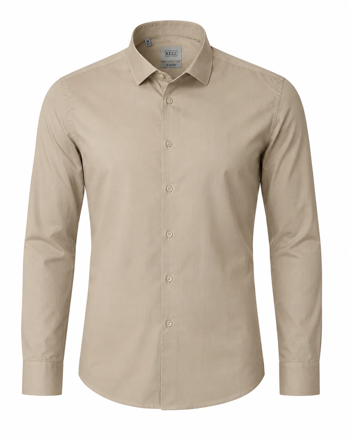 Рубашка хлопковая Slim Fit